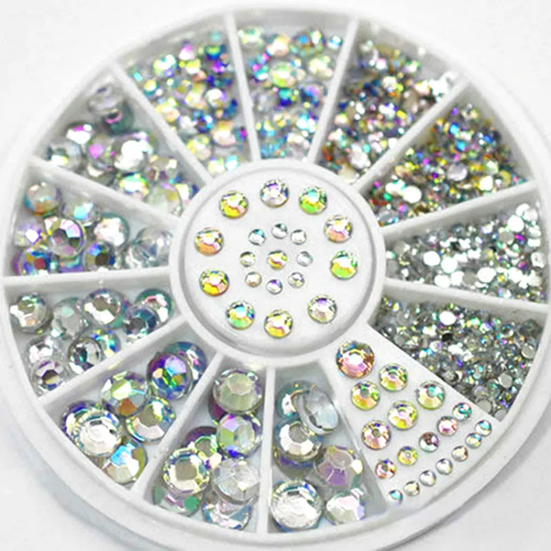 1 Box Small Circle Glitter Rhinestones Crystal Ab Non Fix Flatback Strass Sewing Fabric Garment Rhinestone Nail Art Stone
1 Box Small Circle Glitter Rhinestones Crystal Ab Non Fix Flatback Strass Sewing Fabric Garment Rhinestone Nail Art Stone
