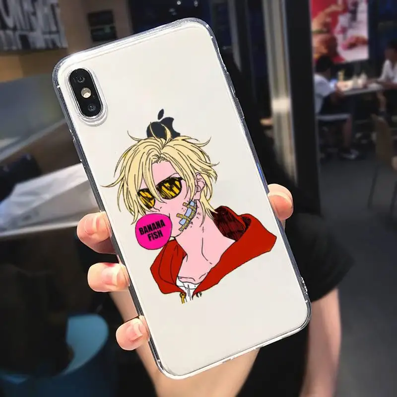 banana fish Phone Case Transparent soft For iphone 5 6 7 8 11 12 s c se plus mini x xs xr pro max cover shell funda
banana fish Phone Case Transparent soft For iphone 5 6 7 8 11 12 s c se plus mini x xs xr pro max cover shell funda