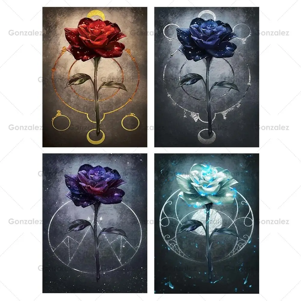 5D Diy Diamond Painting Rose Flowers Cross Stitch Kits Full Rhinestone Mosaic Embroidery Home Decoration Handmade Gifts Crafts
5D Diy Diamond Painting Rose Flowers Cross Stitch Kits Full Rhinestone Mosaic Embroidery Home Decoration Handmade Gifts Crafts
