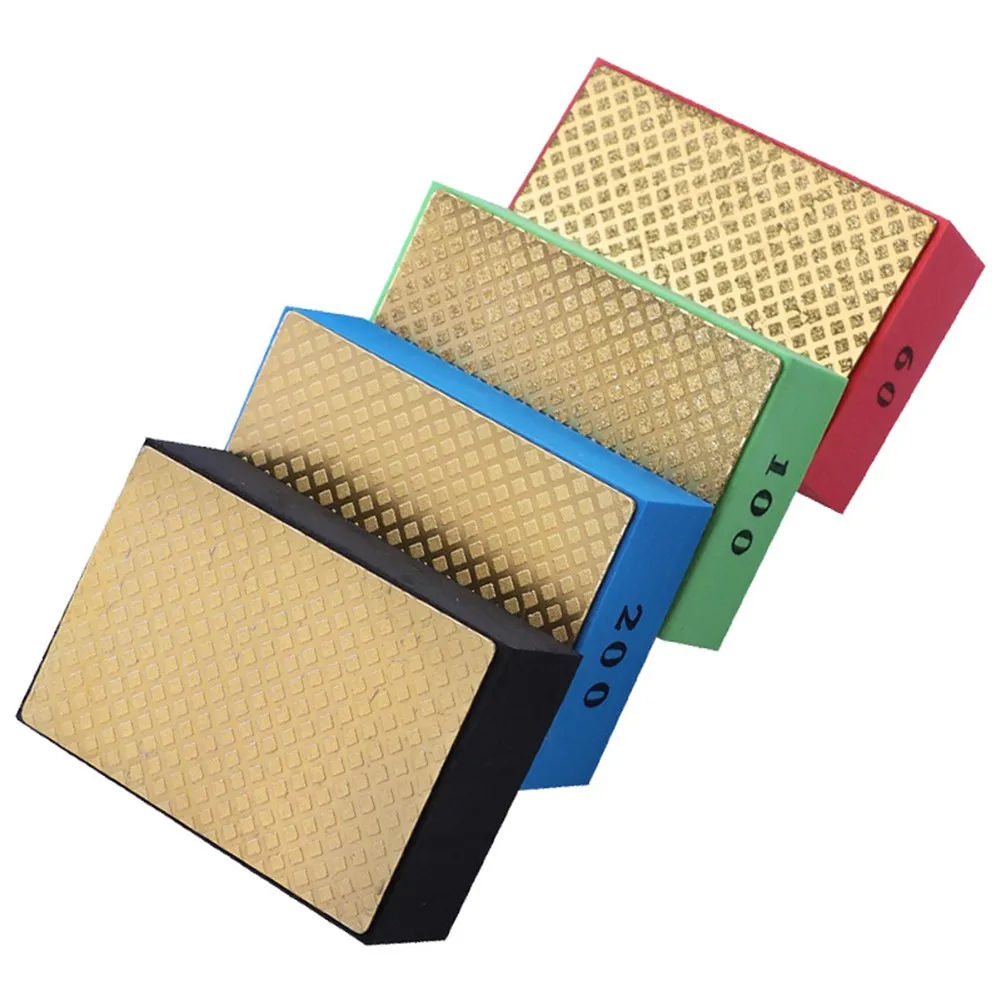 60/100/200/400 Grits Diamond Sponge Polishing Grinding Block For Glass Granite Diamond Polishing Tile Trimming Tools
60/100/200/400 Grits Diamond Sponge Polishing Grinding Block For Glass Granite Diamond Polishing Tile Trimming Tools
