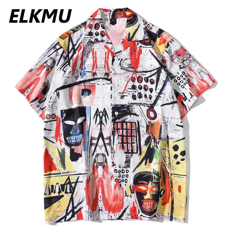 Пляжные мужские рубашки ELKMU в стиле Харадзюку, Ранняя уличная одежда в стиле хип-хоп, гавайская рубашка, летние праздничные Топы с коротким р...
Пляжные мужские рубашки ELKMU в стиле Харадзюку, Ранняя уличная одежда в стиле хип-хоп, гавайская рубашка, летние праздничные Топы с коротким р...