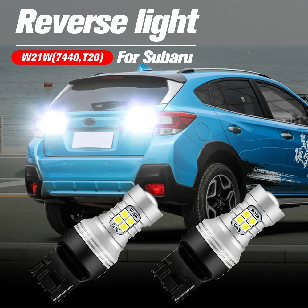2pcs LED Reverse Light Blub Backup Lamp W21W 7440 T20 Canbus For Subaru Forester 2009-2012 Impreza 2003-2007 Crosstrek 2018-2019
2pcs LED Reverse Light Blub Backup Lamp W21W 7440 T20 Canbus For Subaru Forester 2009-2012 Impreza 2003-2007 Crosstrek 2018-2019