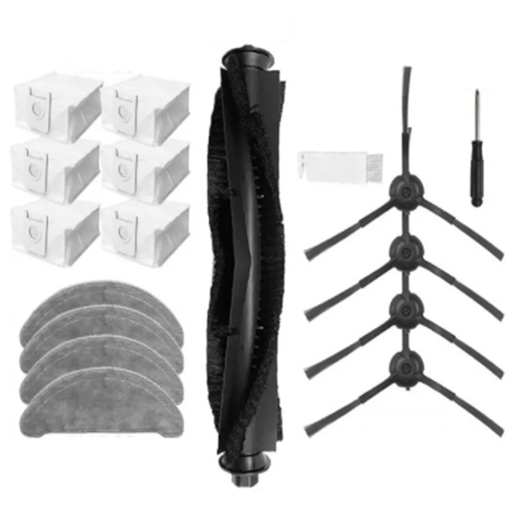 17pc/set For Roidmi Plus Vacuum Cleaner Original Roller Brush Mop Cloths Side Brushes Dust Bags Screwdriver Home Appliance Parts
17pc/set For Roidmi Plus Vacuum Cleaner Original Roller Brush Mop Cloths Side Brushes Dust Bags Screwdriver Home Appliance Parts