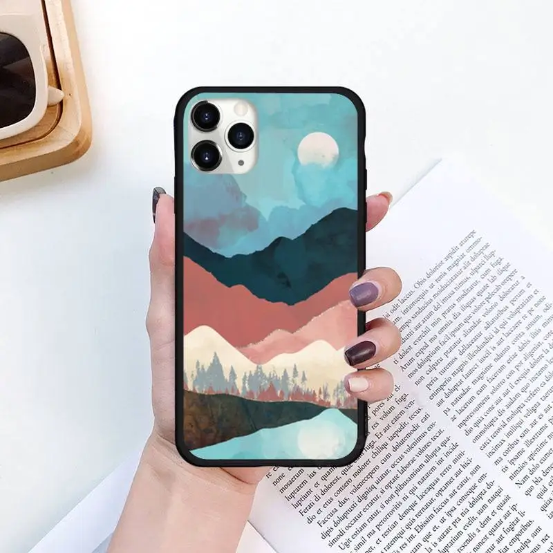 Mountain Marble Moon pattern Phone Cases for iPhone 11 12 pro XS MAX 8 7 6 6S Plus X 5S SE 2020 XR Luxury brand shell
Mountain Marble Moon pattern Phone Cases for iPhone 11 12 pro XS MAX 8 7 6 6S Plus X 5S SE 2020 XR Luxury brand shell