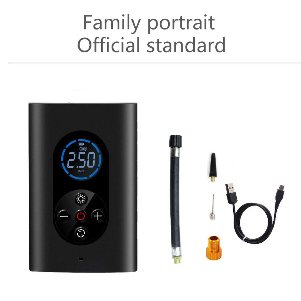 Portable Car Air Compressor Digital Tire Inflator 150PSI Auto Air Inflatable Pump For Car Bicycle Boat
Portable Car Air Compressor Digital Tire Inflator 150PSI Auto Air Inflatable Pump For Car Bicycle Boat