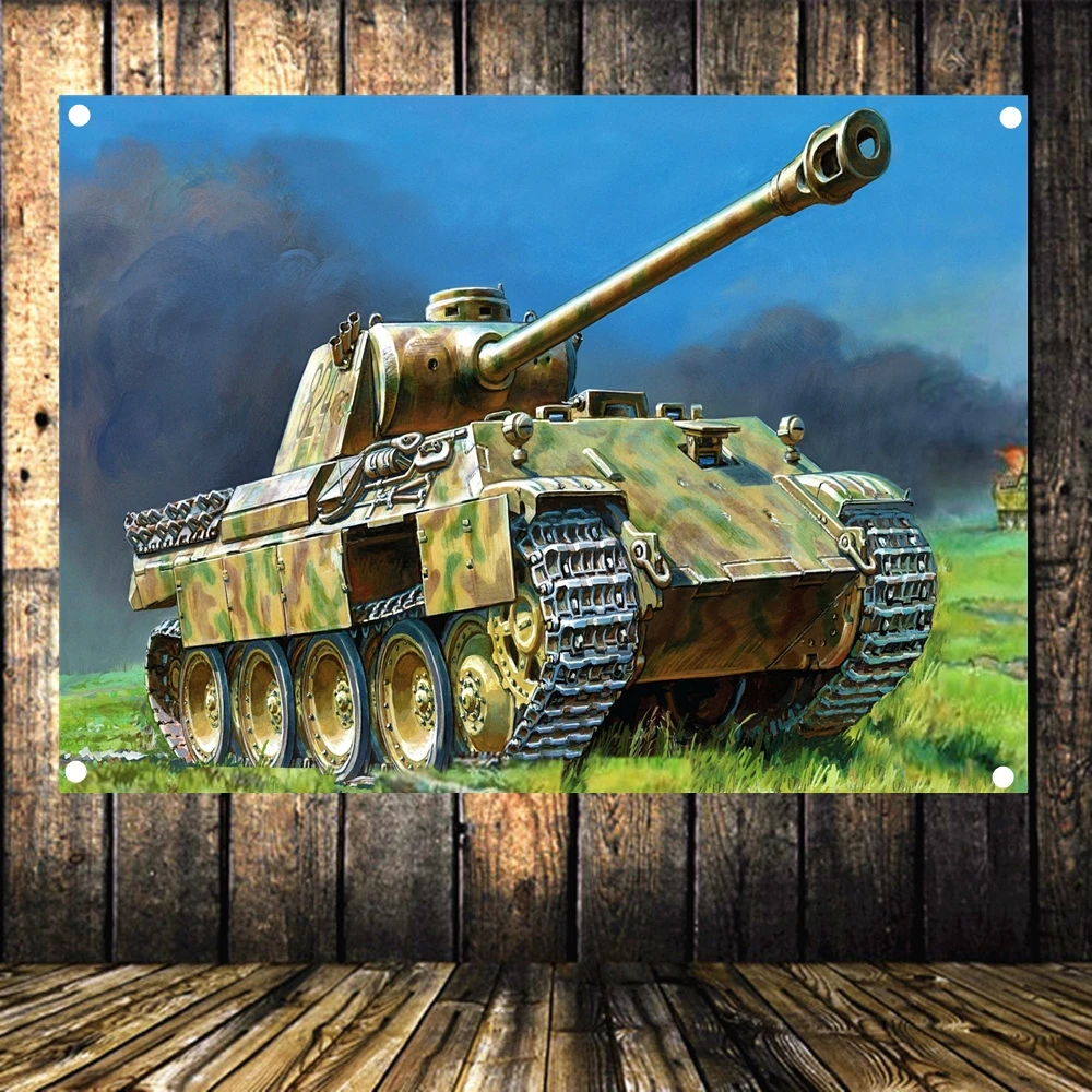 WW2 GER Wehrmacht Panther Tank Panzer Posters Senior Art Waterproof Cloth Flag Banner Tapestry Wall Art Vintage Decor Upholstery
WW2 GER Wehrmacht Panther Tank Panzer Posters Senior Art Waterproof Cloth Flag Banner Tapestry Wall Art Vintage Decor Upholstery