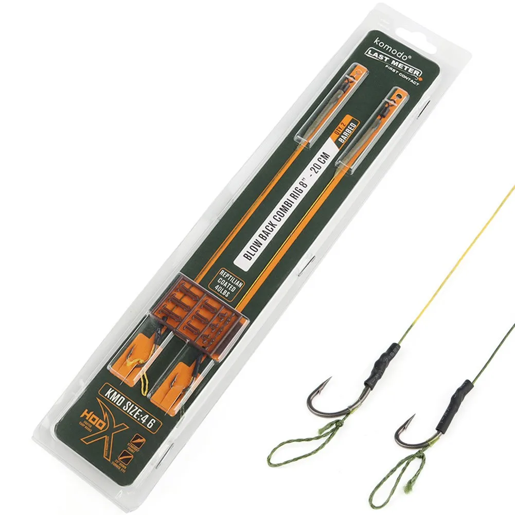 2pcs Hair Rigs Barbed 4# 6# Carp Fishing Rigs Leader Tackle Europe Feeder Group Fish Hooks With Line Pesca Iscas Tools Accessory
2pcs Hair Rigs Barbed 4# 6# Carp Fishing Rigs Leader Tackle Europe Feeder Group Fish Hooks With Line Pesca Iscas Tools Accessory