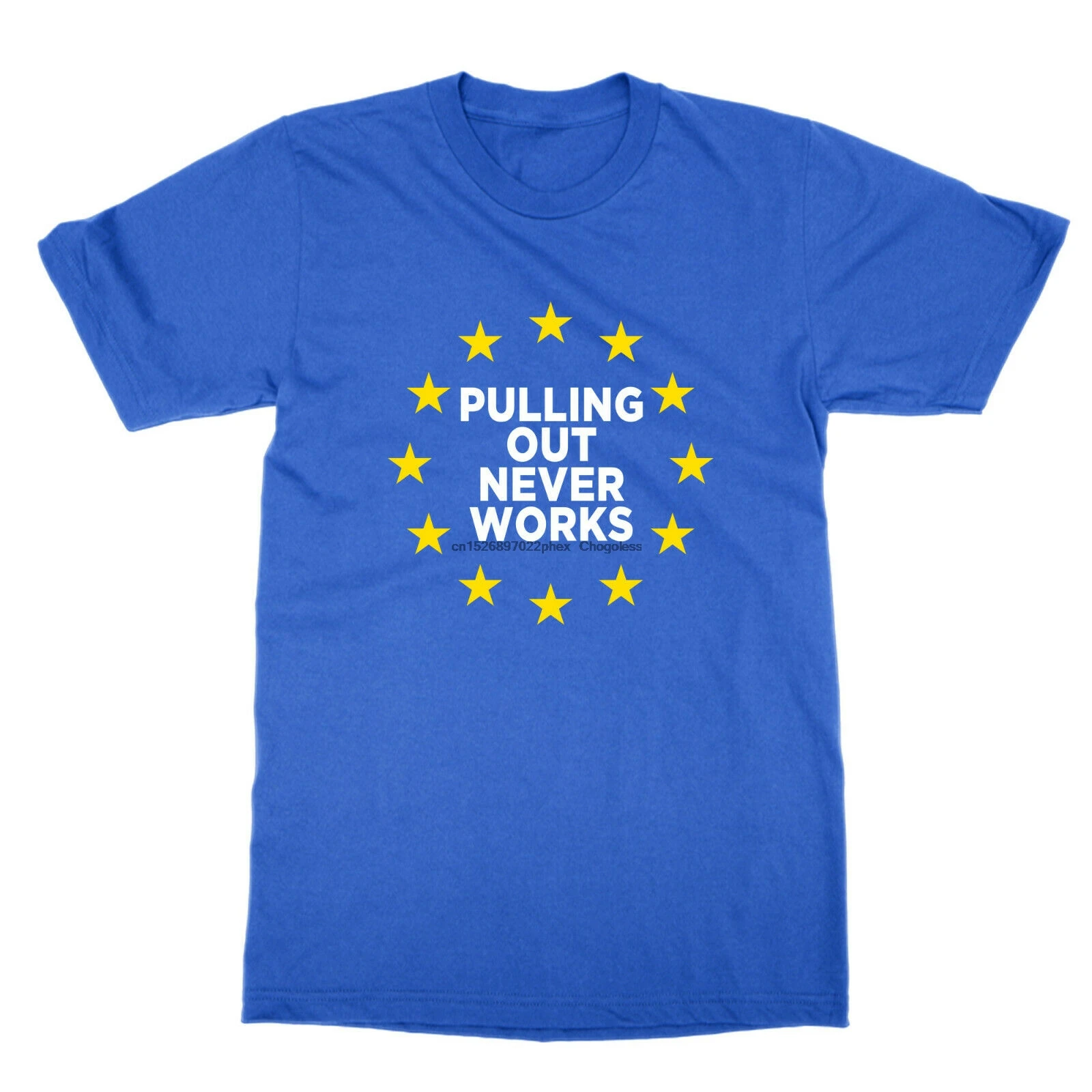 Вытаскивая никогда не работает унисекс футболка по прежнему remainer pro Европа Brexit