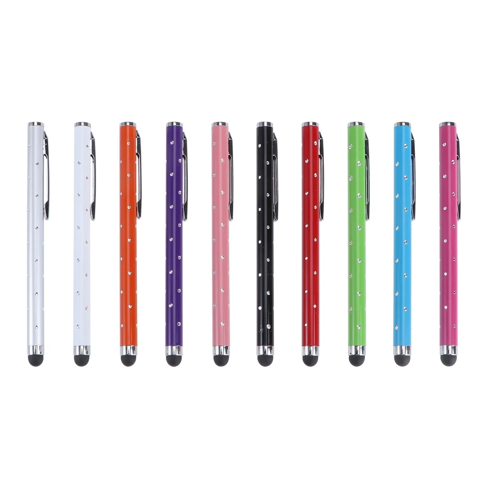 

10 pcs All Stars Design Capacitive Stylus Screen Touch Pen for Mobile Phone Tablet Use