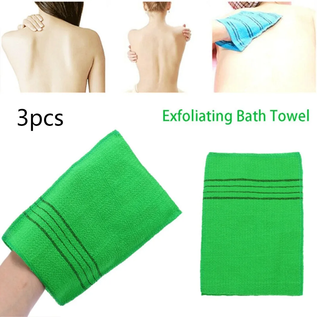 3pcs Double-sided Towel Korean Exfoliating Bath Bath SpongeWashcloth Body Scrub Shower Grain Towel Bathroom Accessories
3pcs Double-sided Towel Korean Exfoliating Bath Bath SpongeWashcloth Body Scrub Shower Grain Towel Bathroom Accessories