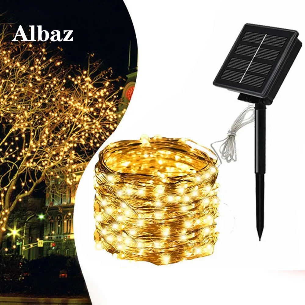 Solar string lightsLED Solar Light Outdoor LampString Lights For Holiday Christmas Party Waterproof Fairy Lights Garden Garland
Solar string lightsLED Solar Light Outdoor LampString Lights For Holiday Christmas Party Waterproof Fairy Lights Garden Garland