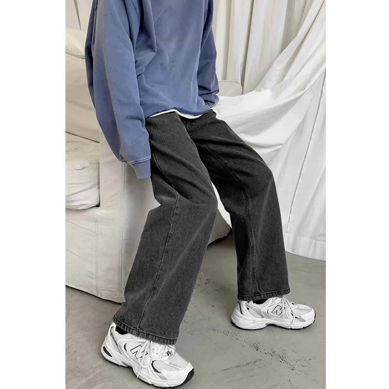 Autumn 2020 Men's New Solid Color Wide Leg Jeans Texture Wash Simple Fashion Loose Casual Pants Size S-2XL
Autumn 2020 Men's New Solid Color Wide Leg Jeans Texture Wash Simple Fashion Loose Casual Pants Size S-2XL