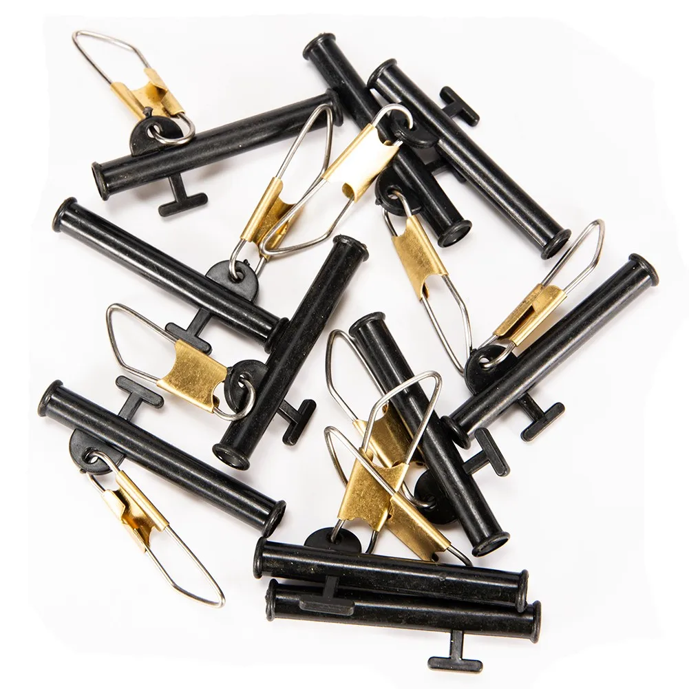 10pcs Plastic Head Swivel Hooked Snap Interlock Zip Slider High Quality Sinker Slides Swivels For Braid Fishing Line Accessories
10pcs Plastic Head Swivel Hooked Snap Interlock Zip Slider High Quality Sinker Slides Swivels For Braid Fishing Line Accessories