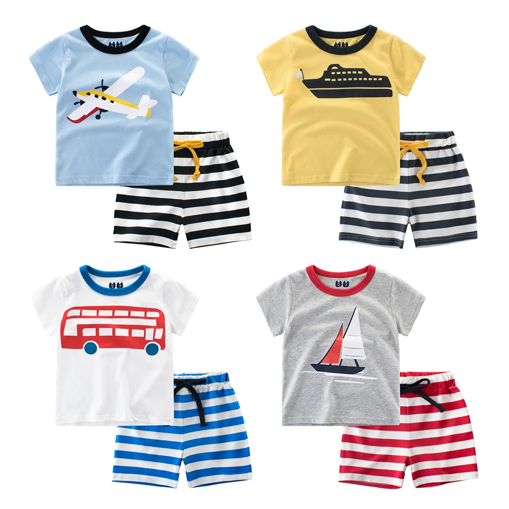 2PCS 2021 Summer Child Clothes New Europe And America Style Summer Short-Sleeved T-Shirt Fifth Pants Suit For Baby Boy
2PCS 2021 Summer Child Clothes New Europe And America Style Summer Short-Sleeved T-Shirt Fifth Pants Suit For Baby Boy