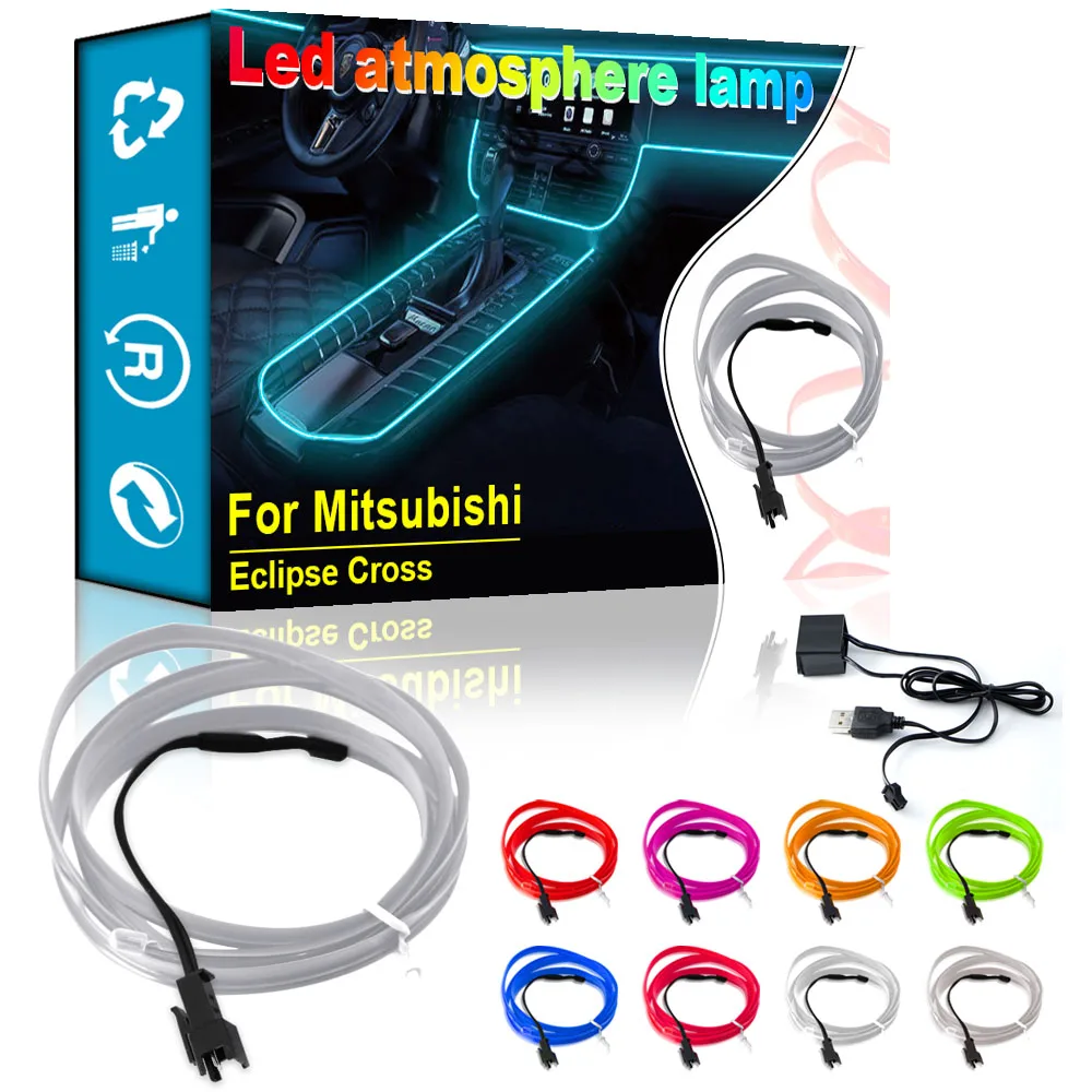 Car USB Atmosphere Lights Lamps Car Interior Accessories for Mitsubishi Eclipse Cross Lancer Pajero 2 4 Montero Sport Outlander
Car USB Atmosphere Lights Lamps Car Interior Accessories for Mitsubishi Eclipse Cross Lancer Pajero 2 4 Montero Sport Outlander