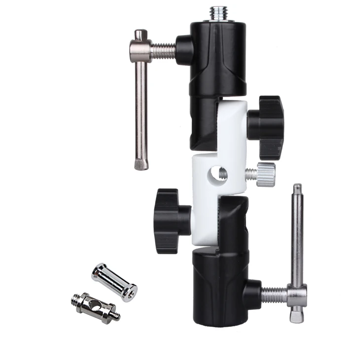 Поворотный держатель для вспышки 1/4-3/8 дюйма, осветительная стойка, регулируемый кронштейн, аксессуары для цифровой зеркальной камеры типа U 
Поворотный держатель для вспышки 1/4-3/8 дюйма, осветительная стойка, регулируемый кронштейн, аксессуары для цифровой зеркальной камеры типа U