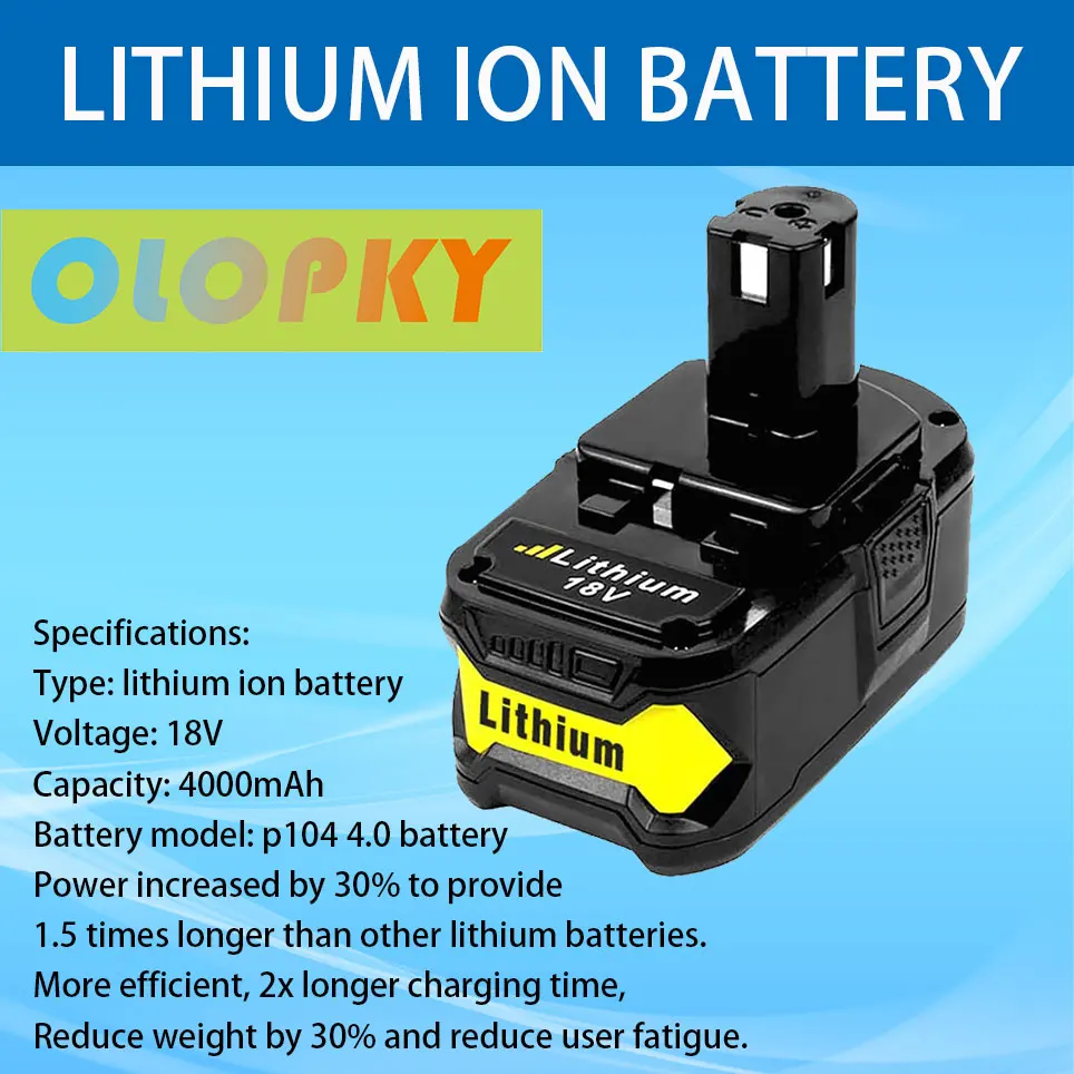 20212PackLonger life battery is suitable for Hitachi BCL1815 BCL1820 BCL1830 BCL1840 lithium ion 18V battery cordless tool
20212PackLonger life battery is suitable for Hitachi BCL1815 BCL1820 BCL1830 BCL1840 lithium ion 18V battery cordless tool