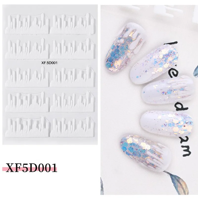 1pcs Three-dimensional relief sticker Style 5D Nail Stickers Stereo Transfer Decal 16 Types 3d Adhesive Nail Art Decorations
1pcs Three-dimensional relief sticker Style 5D Nail Stickers Stereo Transfer Decal 16 Types 3d Adhesive Nail Art Decorations