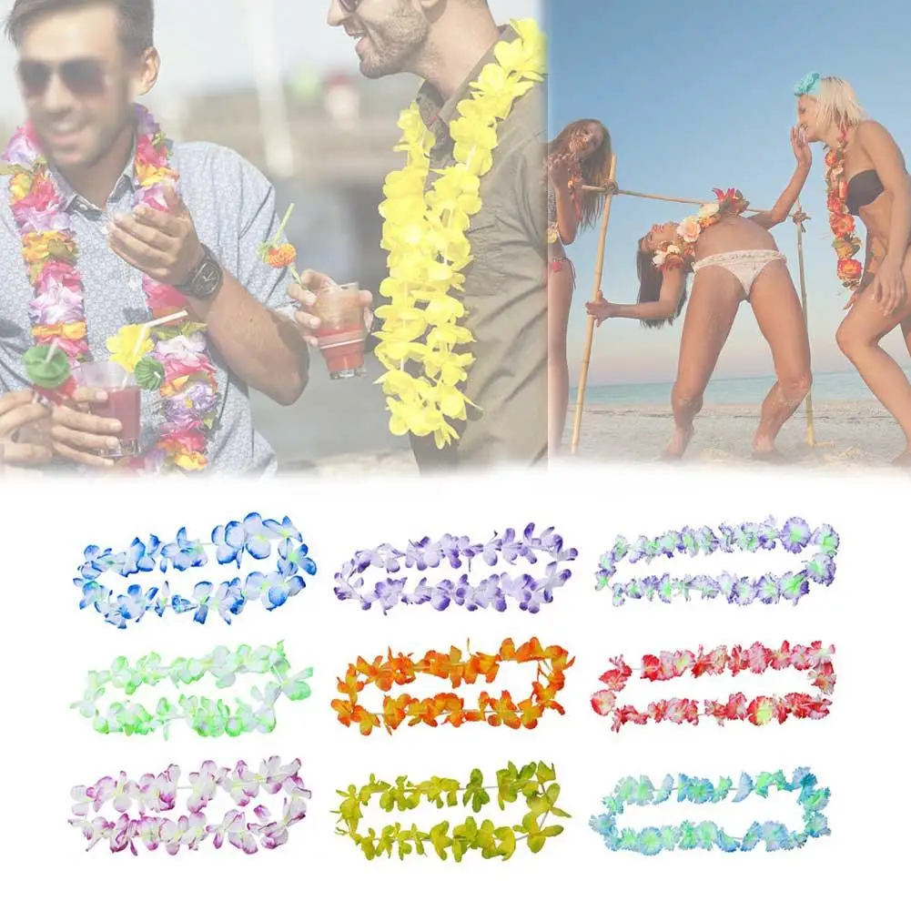 50PCS Hawaiian Wreath Hawaiian Leis Garland Artificial Necklace Hawaii Flowers Leis Spring Party Supplies Beach Fun Wreath
50PCS Hawaiian Wreath Hawaiian Leis Garland Artificial Necklace Hawaii Flowers Leis Spring Party Supplies Beach Fun Wreath