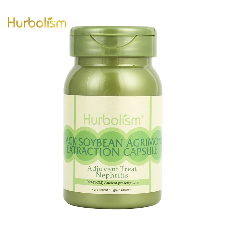 Hurbolism Black Soybean Agrimony Extraction Capsule, Adjuvant Treat Nephritis, Natural Plants Extract, No Side Effect, 50pcs
Hurbolism Black Soybean Agrimony Extraction Capsule, Adjuvant Treat Nephritis, Natural Plants Extract, No Side Effect, 50pcs