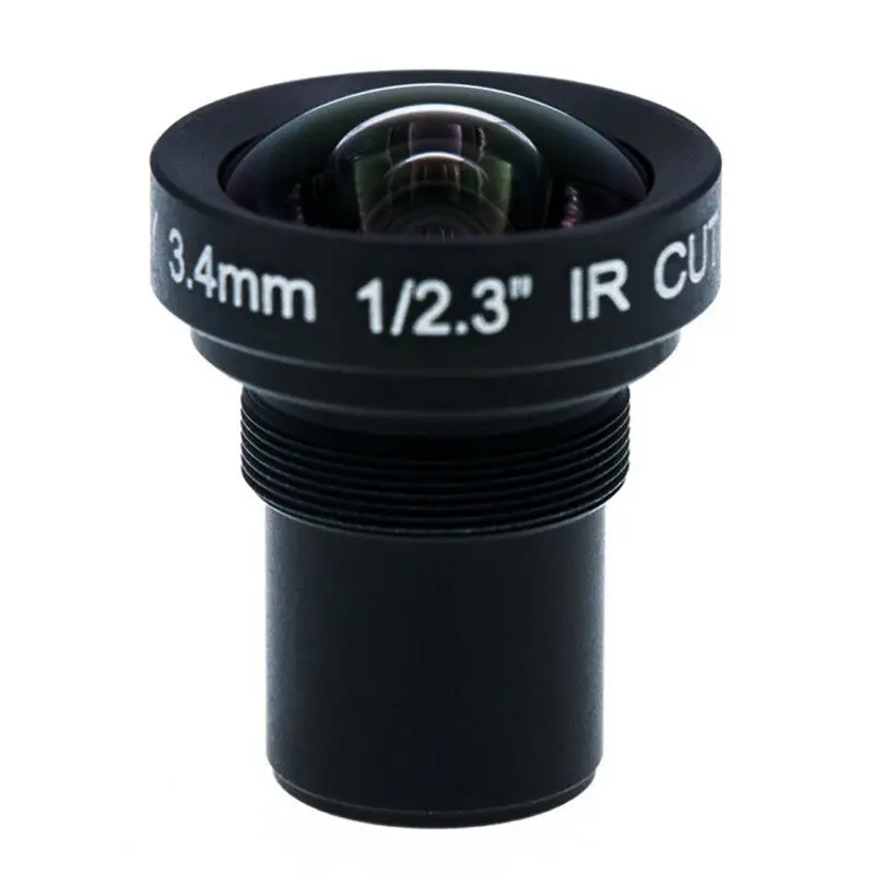 Объектив 4K 16 мегапикселей 3,4 мм 4K объектив высокого разрешения без искажений 1/2.3 "F2.8 85 градусов для GoPro Hero 5 6 7 Flat Wid 
Объектив 4K 16 мегапикселей 3,4 мм 4K объектив высокого разрешения без искажений 1/2.3 "F2.8 85 градусов для GoPro Hero 5 6 7 Flat Wid