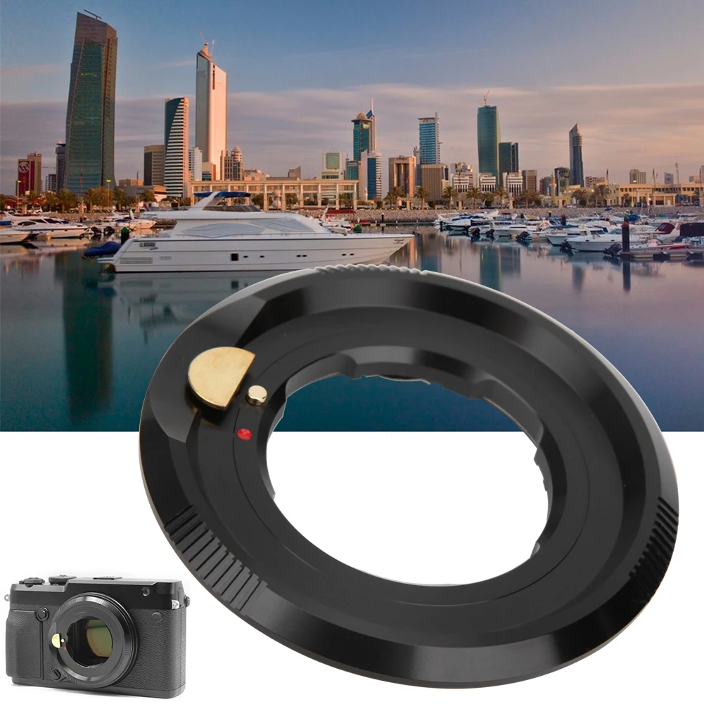 Lens Adapter Ring for Leica M Mount Lens to Fit for Fuji Medium Format Mirrorless Cameralens
Lens Adapter Ring for Leica M Mount Lens to Fit for Fuji Medium Format Mirrorless Cameralens