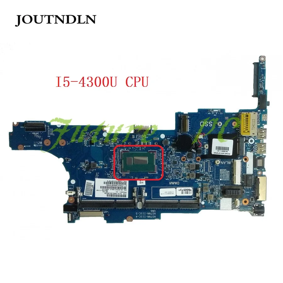 JOUTNDLN для hp ELITEBOOK 840 G1 Материнская плата ноутбука 802511 001 EDP 6050A2560201 MB с I5 4300U cpu