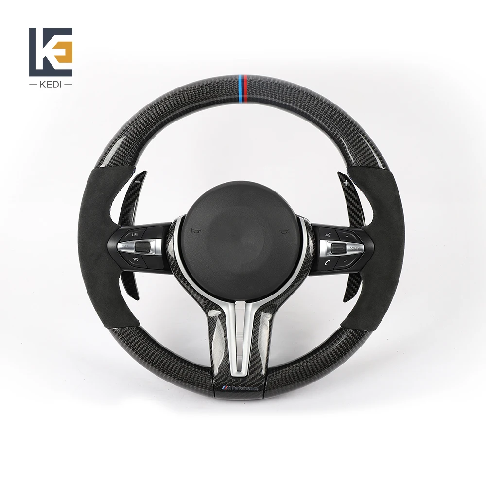 For BMW 5 Series F10 F12 F18 Forged Carbon Fiber Leather Customized Steering Wheel
For BMW 5 Series F10 F12 F18 Forged Carbon Fiber Leather Customized Steering Wheel