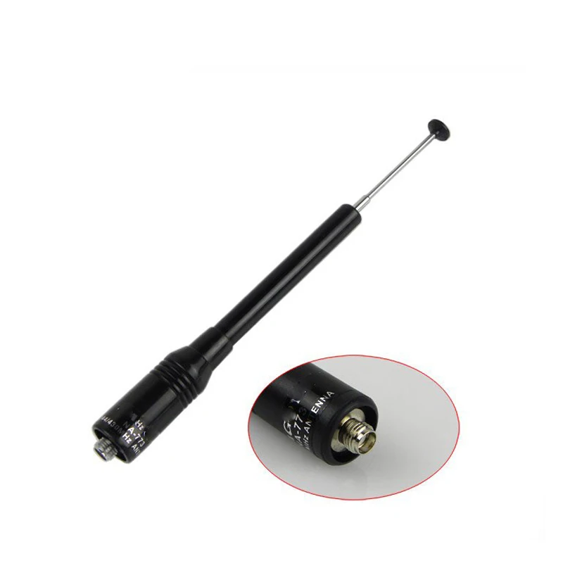 NA-773 Nagoya SMA-F Female Dual Bband Antenna For TK-3107 TYT PUXING Baofeng UV-5R UV-5RE Series GT-3 TG-UV2
NA-773 Nagoya SMA-F Female Dual Bband Antenna For TK-3107 TYT PUXING Baofeng UV-5R UV-5RE Series GT-3 TG-UV2