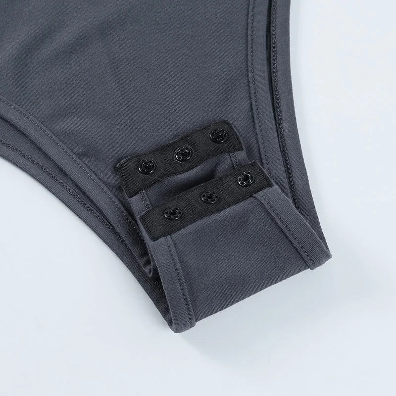 Autumn Women Solid Color Bodysuit Autumn Adults Long Sleeve High Waist V-neck Playsuit
Autumn Women Solid Color Bodysuit Autumn Adults Long Sleeve High Waist V-neck Playsuit