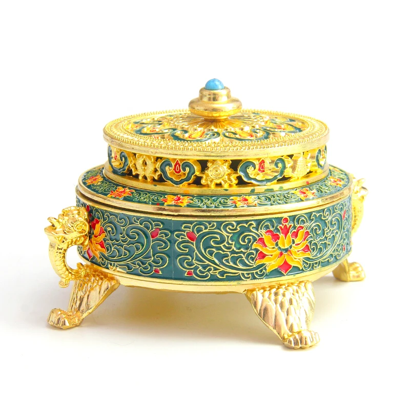 enamel plate incense burner copper alloy antique incense burner incense burner household sandalwood stove interior decoration
enamel plate incense burner copper alloy antique incense burner incense burner household sandalwood stove interior decoration