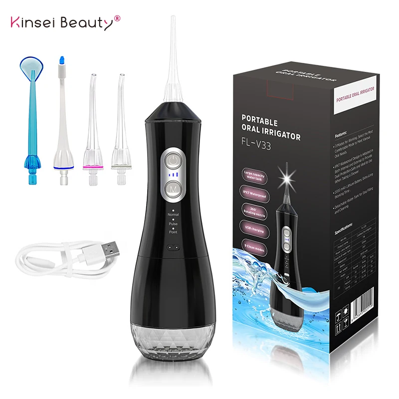 Oral Irrigator 9 Modes Dental Water Flosser 4Jet Portable Irrigator Dental Tips IPX7 Waterproof Teeth Cleaner 320ml Water tank
Oral Irrigator 9 Modes Dental Water Flosser 4Jet Portable Irrigator Dental Tips IPX7 Waterproof Teeth Cleaner 320ml Water tank