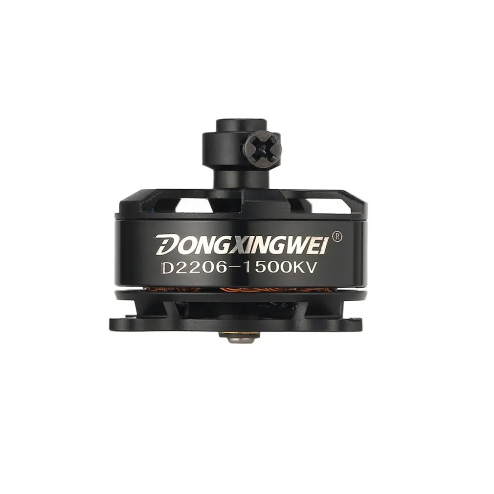 Новый бесщеточный двигатель DXW D2206 1500KV 2-3S для радиоуправляемого дрона FPV с