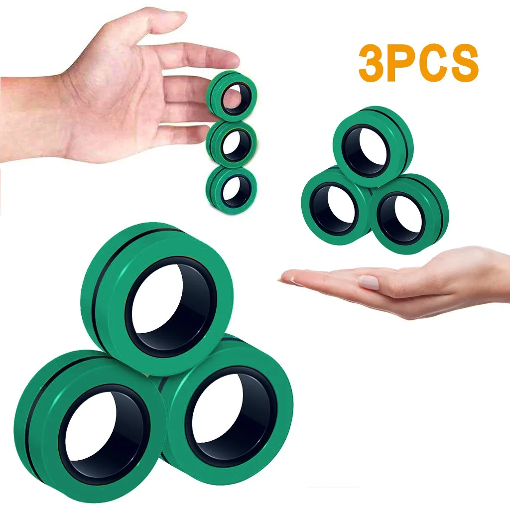 Best Fidget Spinner Magnetic Bracelet Ring Unzip Toy Anti-stress Magic Ring Props Tools Decompression Toys
Best Fidget Spinner Magnetic Bracelet Ring Unzip Toy Anti-stress Magic Ring Props Tools Decompression Toys