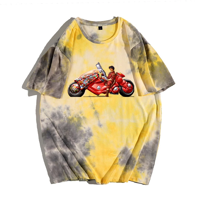Akira Japan Anime Unisex Cotton Tshirt Harajuku Hip Hop Funny Tops Neo-Tokyo Tie Dye Cartoon T shirt 90s Graphic Loose Clothing
Akira Japan Anime Unisex Cotton Tshirt Harajuku Hip Hop Funny Tops Neo-Tokyo Tie Dye Cartoon T shirt 90s Graphic Loose Clothing