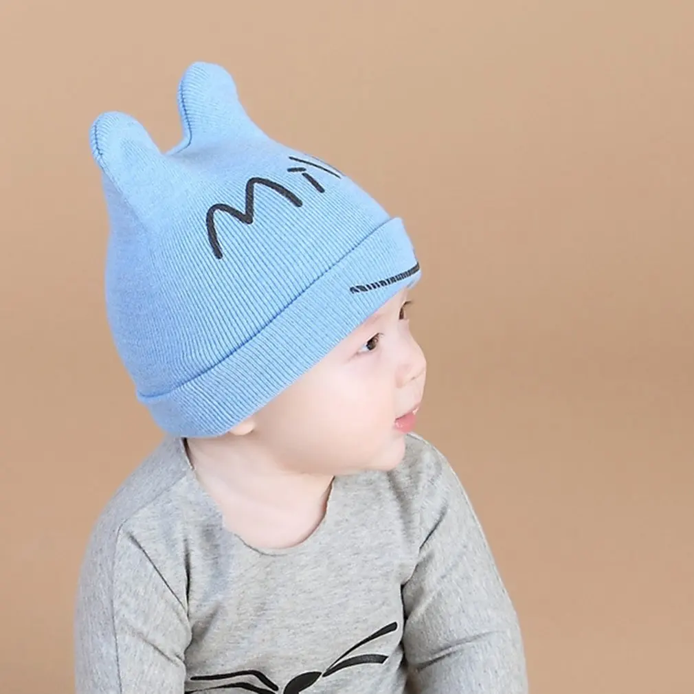 Baby Children's Caps Baby Cotton Hats Boys Girls Double-Angle Spring and Autumn Hats Milk Lovely Ox Horn Cap Knitting Baby Hat 
Baby Children's Caps Baby Cotton Hats Boys Girls Double-Angle Spring and Autumn Hats Milk Lovely Ox Horn Cap Knitting Baby Hat