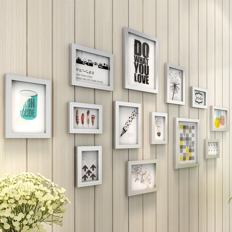 European 13pcs/set Black White Photo Frame for Family Picture Wall Decorative Wooden Picture Frame Sets Wedding Picture Holder L
European 13pcs/set Black White Photo Frame for Family Picture Wall Decorative Wooden Picture Frame Sets Wedding Picture Holder L