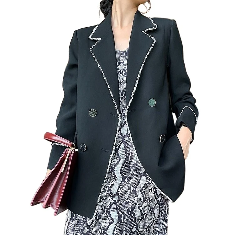 Women's suit 2021 new spring and autumn all-match Korean style loose suit jacket student British style suit
Women's suit 2021 new spring and autumn all-match Korean style loose suit jacket student British style suit