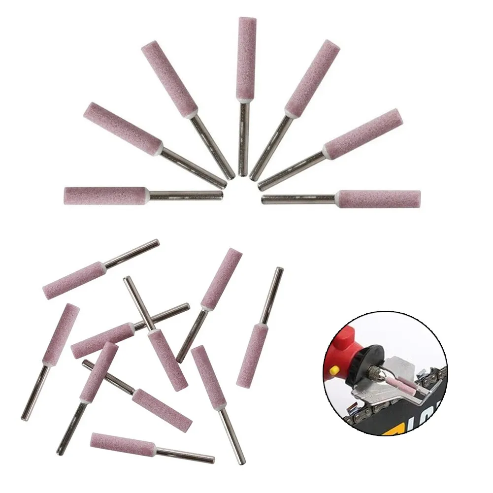 50PCS Chain Saw Sharpening Stone Diamond Coated Cylindrical Burr 4/4.8/5.5mm Corundum Grinding Wheel Head Chain Saw Carving Tool
50PCS Chain Saw Sharpening Stone Diamond Coated Cylindrical Burr 4/4.8/5.5mm Corundum Grinding Wheel Head Chain Saw Carving Tool