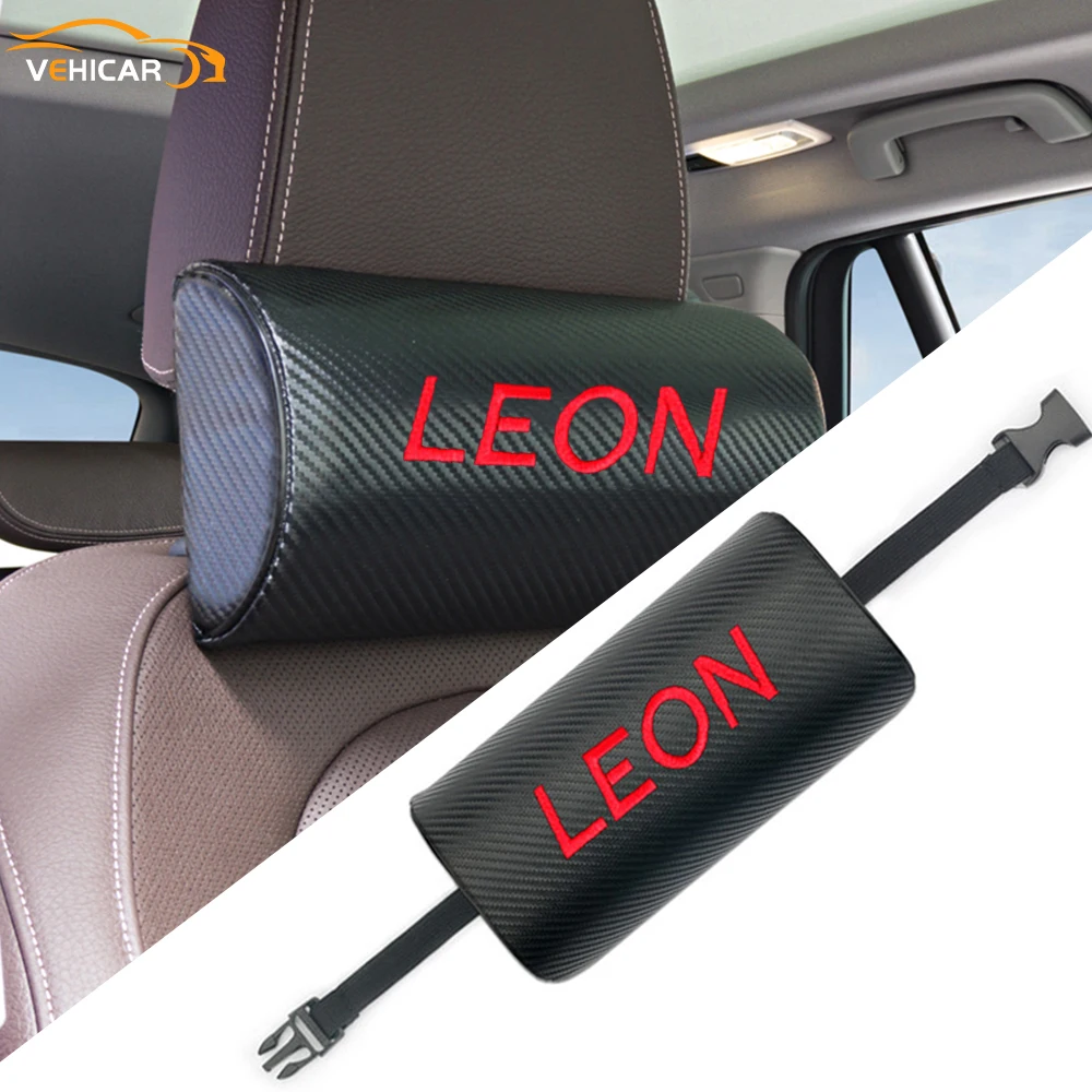 VEHICAR Car Headrest For SEAT LEON Car Seat Headrest Carbon Fiber Headrest Neck Rest Removable Headrest Auto Accessories 
VEHICAR Car Headrest For SEAT LEON Car Seat Headrest Carbon Fiber Headrest Neck Rest Removable Headrest Auto Accessories