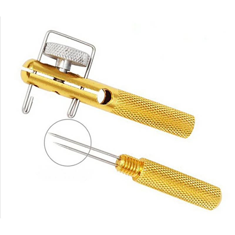 Automatic Metal Fishing Hooks Line Tier Machine Fishing Tackle Manual Hook Binding Hook Dual-purpose Hooking Device Loop Making
Automatic Metal Fishing Hooks Line Tier Machine Fishing Tackle Manual Hook Binding Hook Dual-purpose Hooking Device Loop Making