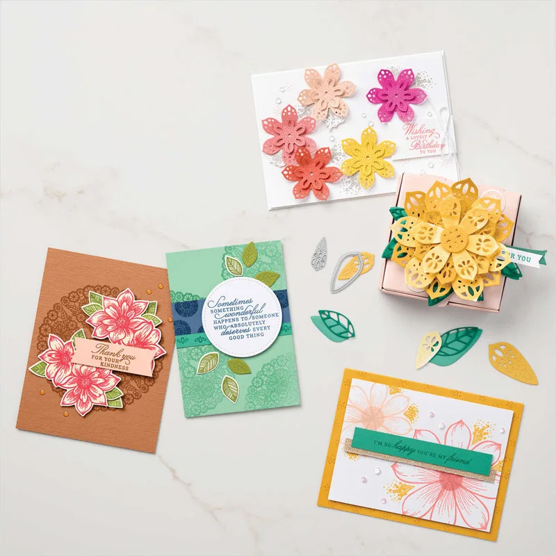 Delicate Petals Stamp Set and Coordinating Lacy Petals Dies Layed Foliage Clear Stamps For DIY Scrapbooking Paper Card Crafts
Delicate Petals Stamp Set and Coordinating Lacy Petals Dies Layed Foliage Clear Stamps For DIY Scrapbooking Paper Card Crafts