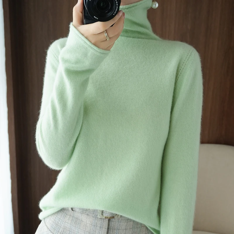 curling turtleneck sweaters for women real wool sweater winter warm full sleeves casual Tops short female fashion pullover
curling turtleneck sweaters for women real wool sweater winter warm full sleeves casual Tops short female fashion pullover