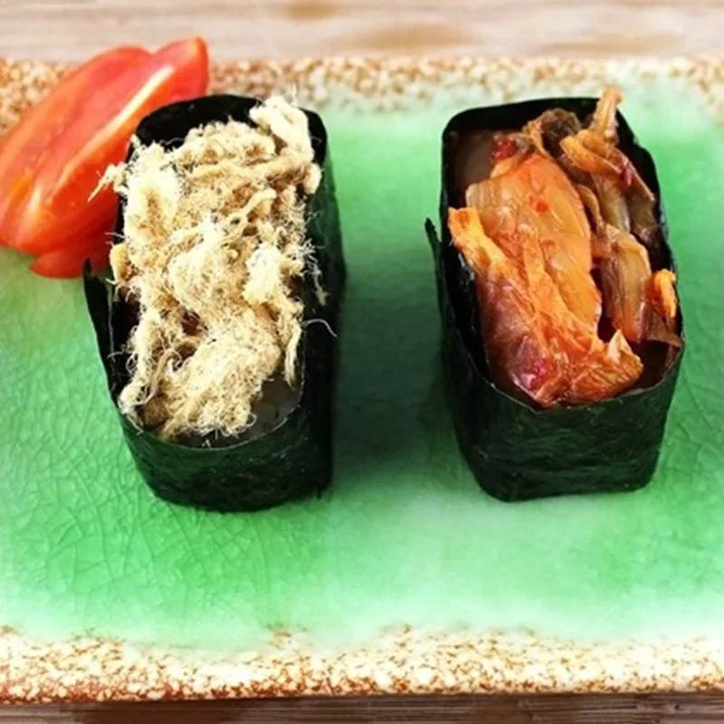5 Cells DIY Mini Japanese Sushi Roll Rice And Vegetable Rolls Mold Meat Ball Maker Sushi Onigiri Tool Kitchen Gadgets Food Grade
5 Cells DIY Mini Japanese Sushi Roll Rice And Vegetable Rolls Mold Meat Ball Maker Sushi Onigiri Tool Kitchen Gadgets Food Grade