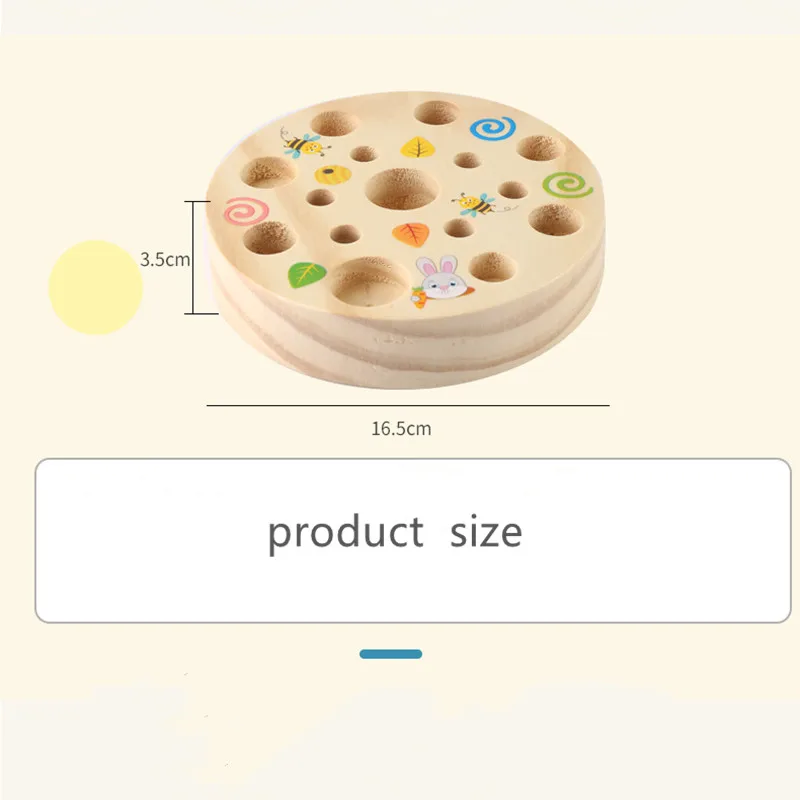 Magnetic Montessori Wooden Toys Building Blocks Early Education Mushroom Catching Insects Learning Toys for Children Brain
Magnetic Montessori Wooden Toys Building Blocks Early Education Mushroom Catching Insects Learning Toys for Children Brain