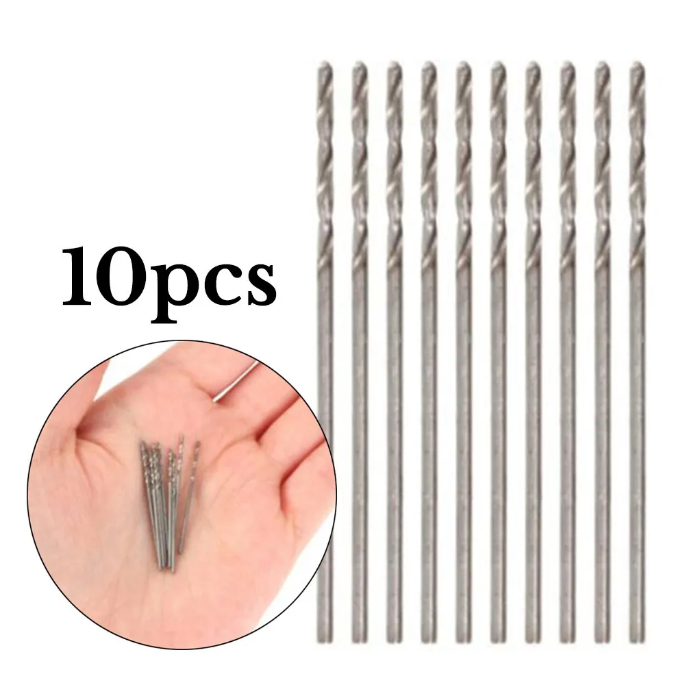 10pcs 1.0mm Drill Straight Shank Spiral Drill High Speed Steel Drill Bit For Iron Steel Aluminum Wood Processing Drill Bit Tools
10pcs 1.0mm Drill Straight Shank Spiral Drill High Speed Steel Drill Bit For Iron Steel Aluminum Wood Processing Drill Bit Tools