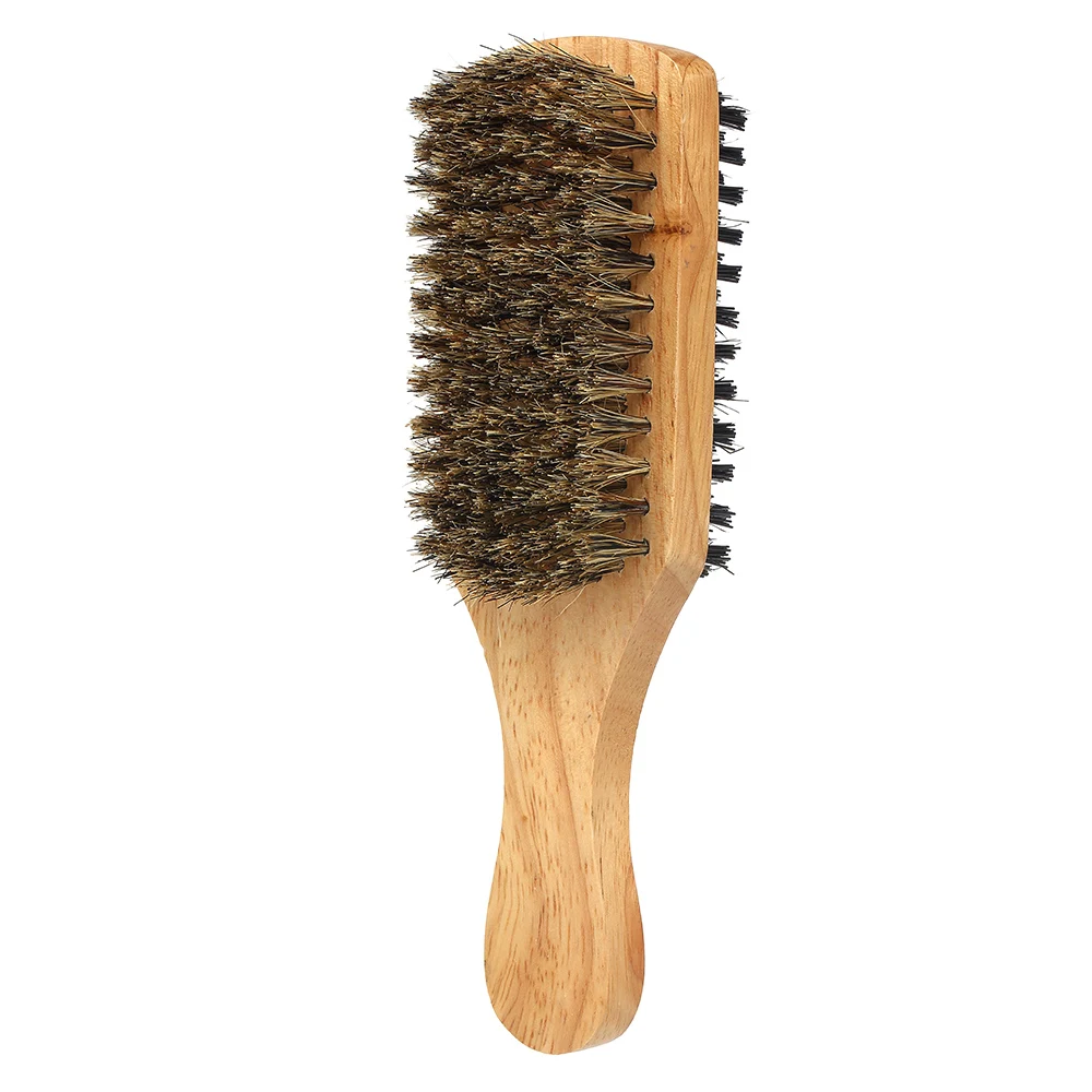 Деревянная ручка Для мужчин щетка для бритья усы щетки и гребни волос