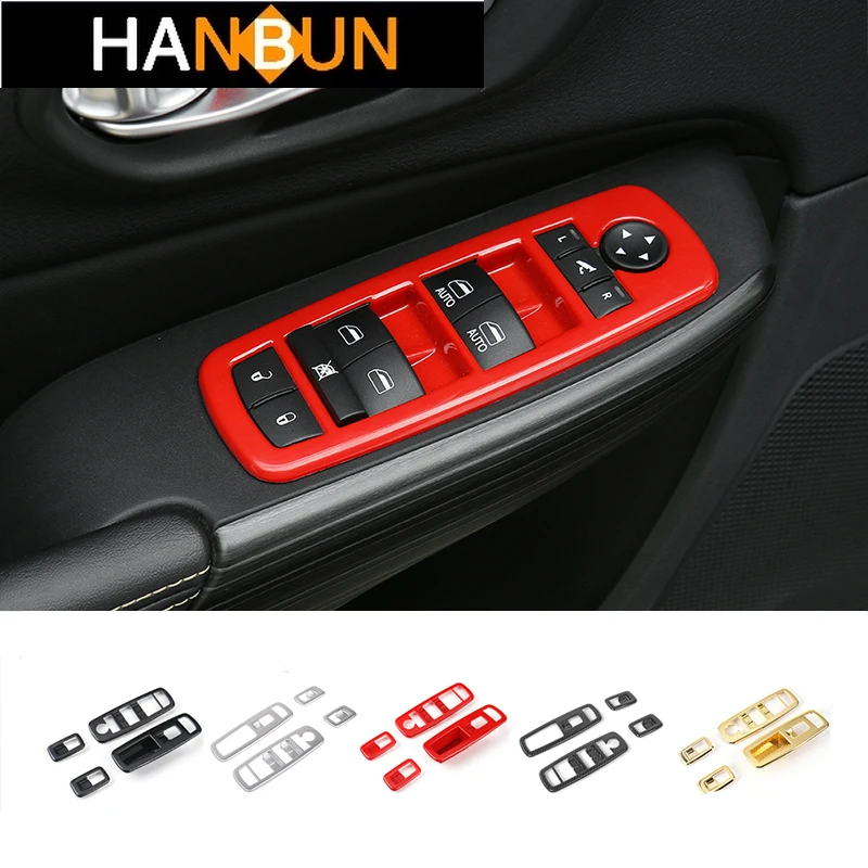 ABS Car Interior Window Switch Button Decoration Cover Stickers for Jeep Cherokee for Grand Cherokee for Dodge Durango
ABS Car Interior Window Switch Button Decoration Cover Stickers for Jeep Cherokee for Grand Cherokee for Dodge Durango