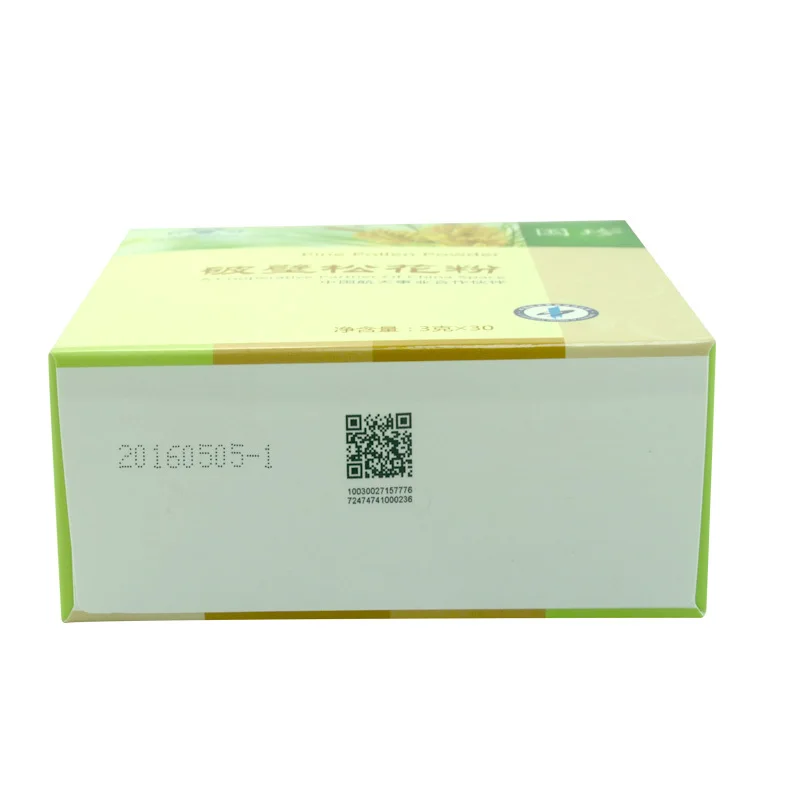 Guozhen pine pollen wall broken brand 3 g/bag * 30 bags products enhance immunity
Guozhen pine pollen wall broken brand 3 g/bag * 30 bags products enhance immunity