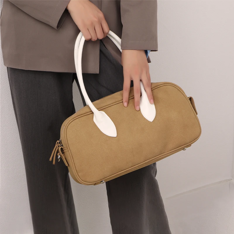 2021 New Women Underarm Bag Vintage Handbags Sac Street Casual Solid Zipper Shoulder Bags Fashion Baguette Bag Bolsa Mujer
2021 New Women Underarm Bag Vintage Handbags Sac Street Casual Solid Zipper Shoulder Bags Fashion Baguette Bag Bolsa Mujer